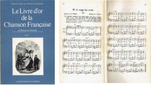 Le Livre d’or de la Chanson Francaise tome1,1971